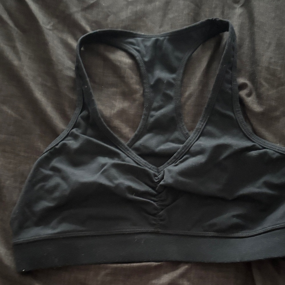 Black Sports Bra